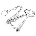 thumbnail image 3 of Stainless Steel Cow Nose Pliers Cow Cattle Bull Nose Lead with Chain Pulling Tool for Farm Ranch Veterinary, 3 of 5