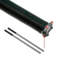 thumbnail image 4 of Paquete de 2 varillas enrollables de 18 pulgadas para resortes de torsión Barras enrollables de acero de 0,5 pulgadas de diámetro para ajustar o reemplazar resortes de tensión para puertas de garaje c, 4 of 4