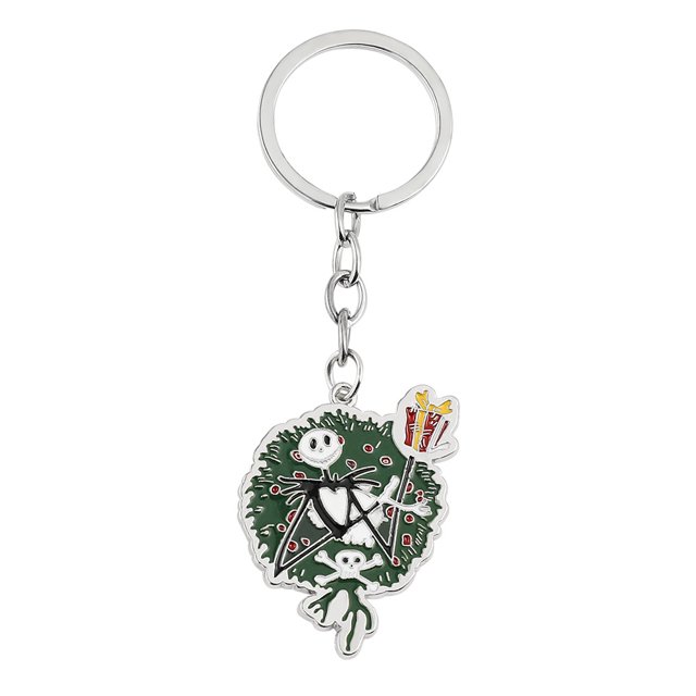 1pc The Nightmare Before Christmas Skeleton Jack Keychain - Perfect Halloween Gift for Fans of the Movie