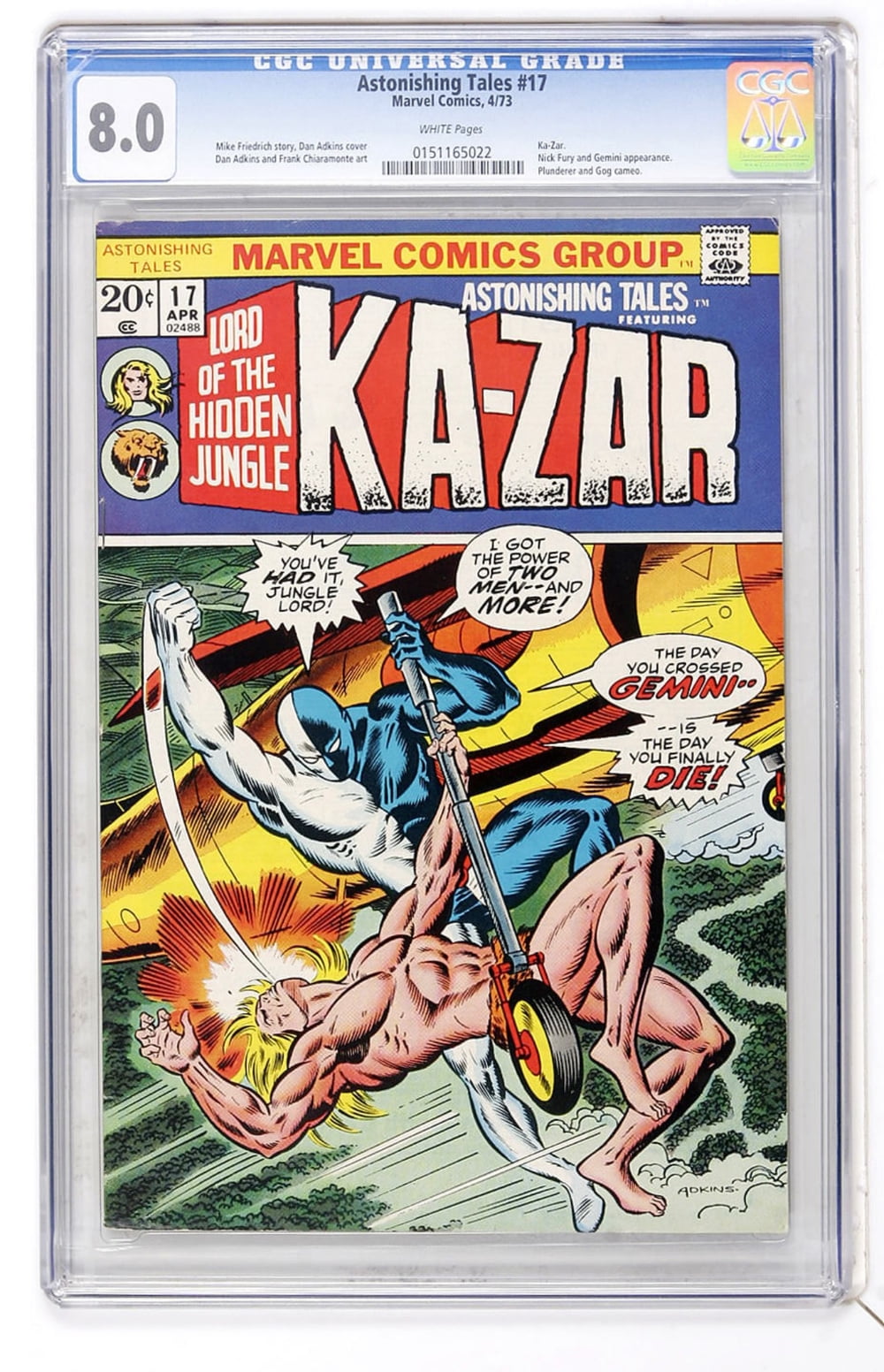 Cover of Astonishing Tales #17