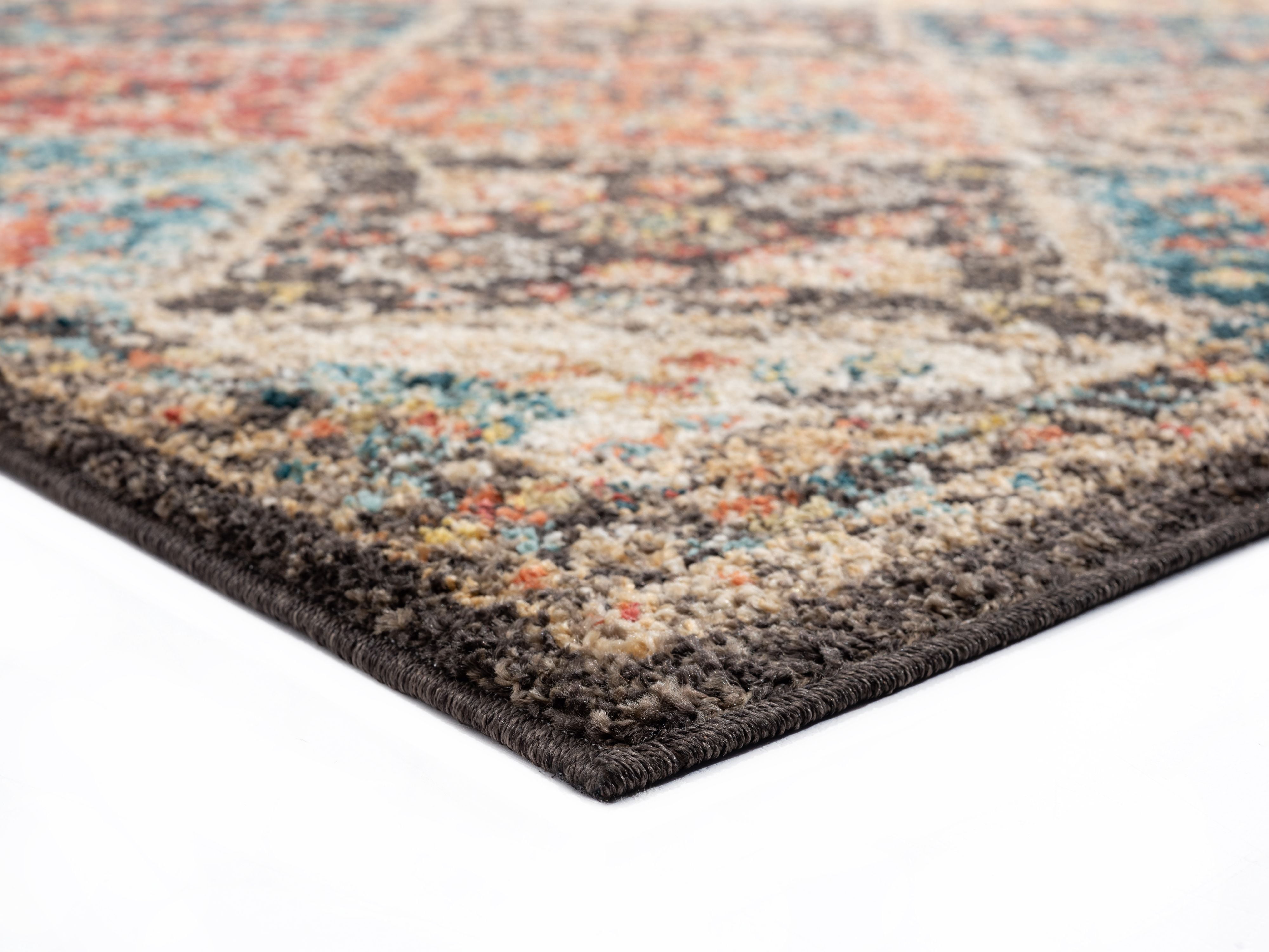 United Weavers Storybrooke Eden Trellis Multi Woven Olefin/Frieze Area Rug or Runner