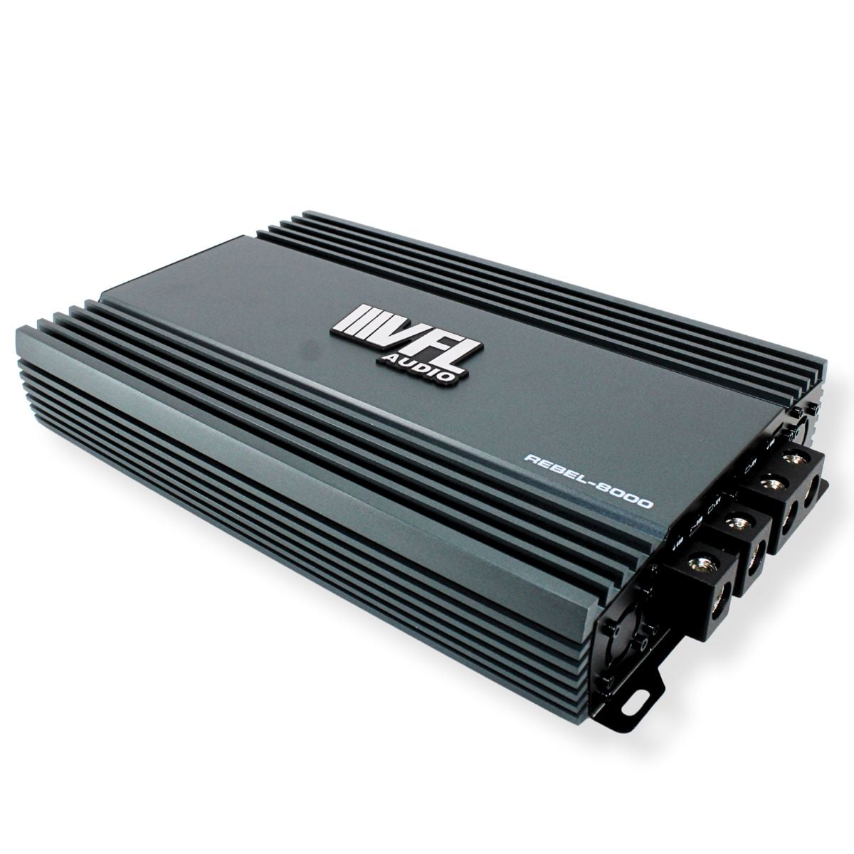 American Bass 8000 Watts 1-Ohm Monoblock Class D Digital Amplifier REBEL-8000.1