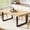 Natural, variant on Farmhouse Dining Table 71", Rustic Kitchen Table for 6-8, Walnut Rectangular Dining Room Table, Heavy Duty Metal Frame & 2" Thick Legs, Sturdy Wood Top,for Dining Room Kitchen Living Room