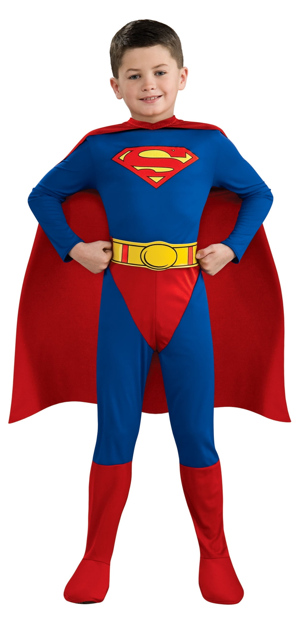 Superman Boys Standard Superhero Costume R882085 - Small (4-6