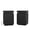 Black, variant on PAPROOS Nightstand Set of 2 with Charging Station and LED Lights, 3 Drawer Nightstand with Sliding Top Hidden Storage, Modern Fluted Bedside Tables with USB-C Port & Outlets for Bedroom, Natural