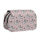 thumbnail image 1 of Disketp Dachshund Dog Puppy Estuche de Lápices de Doble Capa con Tapa Abatible y Cremallera, Organizador Escolar para Adolescentes y Adultos, 1 of 7