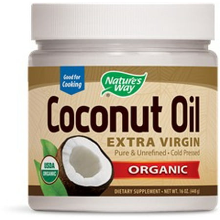 Organic Coconut Oil Nature's Way 16 oz Solid