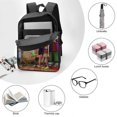 thumbnail image 3 of Hotel Transylvania Backpacks Basic Shoulder BackpackBookbag Satchel Backpack Rucksack, 3 of 3