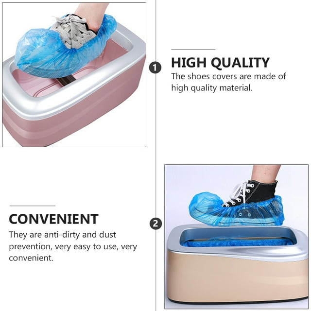 200pcs Disposable Shoe Covers Nonslip Shoe Cover Household Shoe Covers