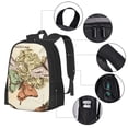 thumbnail image 4 of XMXT Travel Laptop Backpack for School Work, Colorful Butterfly Painting Large Capacity Bookbag Travel Bag Schoolbag Backpacks for Women Men, 4 of 9