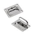 thumbnail image 1 of S SERENABLE 2pcs Rectangular Flush Sp Pull Lift Handle Marine Latch Accessories -, 1 of 5