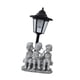 thumbnail image 4 of Estatua de jardín de luces solares, escultura hexagonal de lámparas de jardín, adorno de resina de recolección, decoración para el patio de balcón, 4 of 8