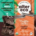 thumbnail image 3 of Alter Eco Truffle Thins, Dark Chocolate Bar, Orange Creme, Organic-2.96 oz, 3 of 5