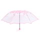 thumbnail image 5 of FENGGUIQU Sombrilla Plegable Transparente Con Floral Rosa Para Protección Solar Y Lluvia Exterior, 5 of 6