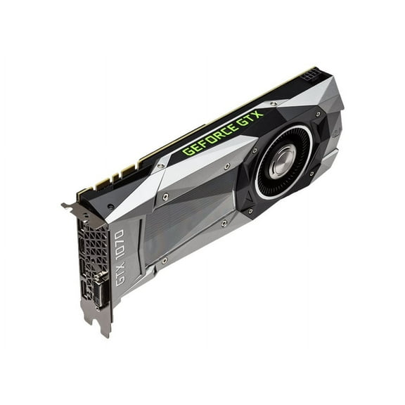 MSI GTX 1070 - Founders Edition - graphics card - GF GTX 1070 - 8 GB GDDR5 - PCIe 3.0 x16 - DVI, HDMI, 3 x DisplayPort