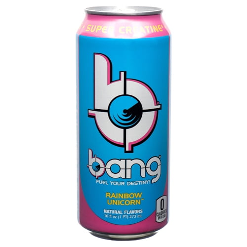 Rainbow - New 381802 Bang Energy Drink 16 Oz Rainbow Unicorn (12-Pack)