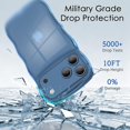 thumbnail image 4 of Funda para iPhone 17 Air 6.7" BOBULIER azul de TPU resistente a golpes, 4 of 8