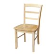 thumbnail image 1 of Madrid Ladderback Dining Chair in Natural (Set of 2), 1 of 11