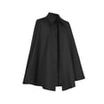 thumbnail image 6 of Men's Classic Vampire Cape Costume Gothic Victorian Cloak with Pointed Collar Vintage Magician Dracula Outfit for Halloween Cosplay Themed Dress Up, 6 of 9