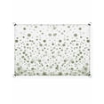 thumbnail image 2 of Sage Green Polka Dot Sun Sail Shades Rectangle Canopy,Sunlight Block Heavy Duty Curved Backyard Shade Cover,Modern Art Abstract Watercolor Dot Waterproof Sun Shades for Patios Garden Pergola 8'x10', 2 of 9