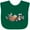 Green, variant on Inktastic Raccoon Tea Party Boys or Girls Baby Bib