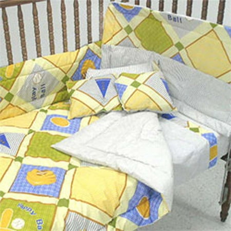 Football Baseball Toddler Bedding Crib Comforter Set
