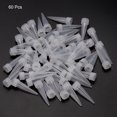 thumbnail image 3 of Unique Bargains Plastic Needle Tip Cap for 50ml/60ml Empty Paint Tubes Replacement White 60 Pack, 3 of 5