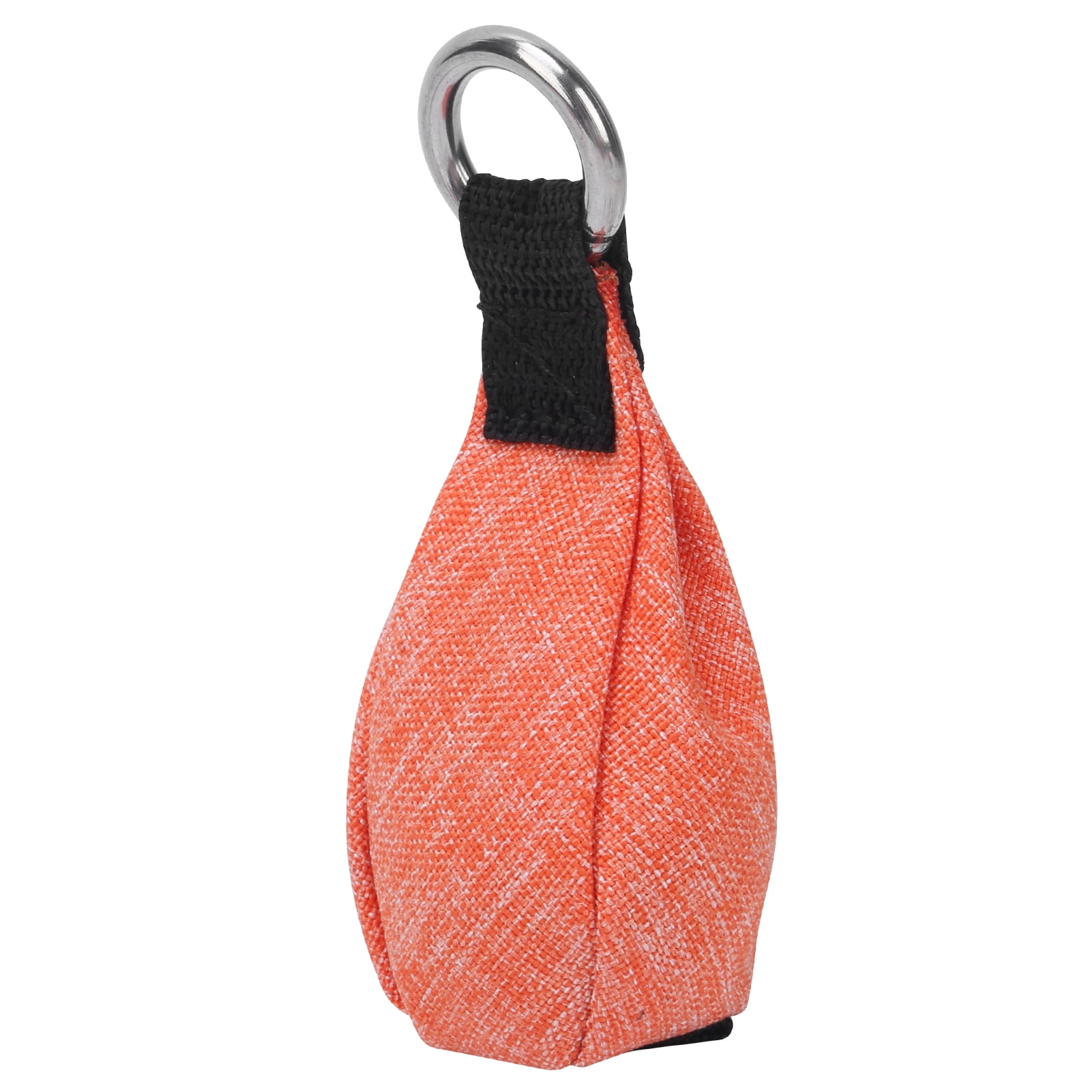 Sac De Lancer En Nylon Avec Perles – Pour Lancer De Corde En Escalade D’arbre Ou Varappe – Léger, Avec Anneau Métallique – Couleur Orange
