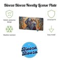 thumbnail image 2 of Neapolitan Mastiff Dog Art Nouveau Metal Novelty License Plate, 2 of 7