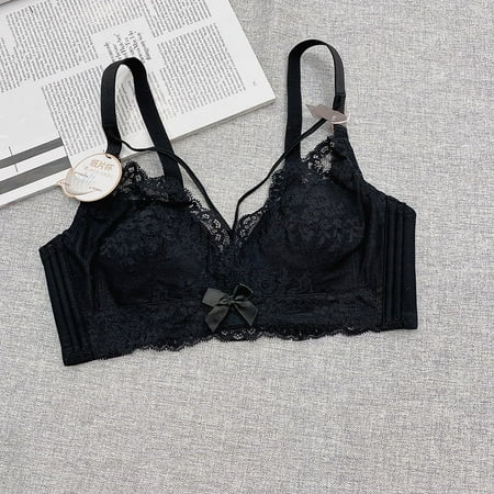 HHH European-Style Romantic Lace Breast Shaping Sexy Lingerie Set Slimming Ultra-Thin Paper Cup Sticker Skin Breathable Comfortable Bra
