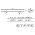 thumbnail image 4 of Go Rhino 750002014CBS Flash Series - 20" Multi-Function Slim LED Light Bar - White/Amber/Red, 4 of 10