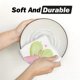 thumbnail image 5 of Paño de microfibra para platos y manos | Estropajo absorbente para cocina | Paño de limpieza con estampado de corazones de San Valentín para secar platos, limpiar manos y superficies de cocina, 5 of 6