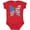 Red, variant on Inktastic Patriotic Butterfly Girls Baby Bodysuit