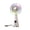 White, variant on Portable Turbo Fan, Handheld Fan with Strong Airflow, Foldable 4 in 1 Personal Fan for Neck, Desk & Travel, USB-C Rechargeable, Lightweight for Summer, Concerts & Outdoor Use(White)