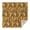 White-2, variant on Leopard Print Square Tablecloth 42x42in(107x107cm) – Waterproof Polyester Printed Table Cover, Wrinkle Resistant & Washable for Kitchen Dining Picnic Party Decor