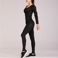 thumbnail image 2 of ruzhgo Women Sweat Suit Pants + Tops + Vest Fat Burner Waist Trainer Control Set No.3, 2 of 6