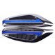 thumbnail image 1 of Pair(2pieces) Universal Blade Steering Light Fender Side Marker Light Car LED Turn Signal Lamps Yellow Red Blue White, 1 of 5