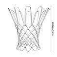 thumbnail image 3 of Reayehane Nylon Basketball Net Indoor And Outdoor Hand Woven Basketball Frame Net (White ), 3 of 5