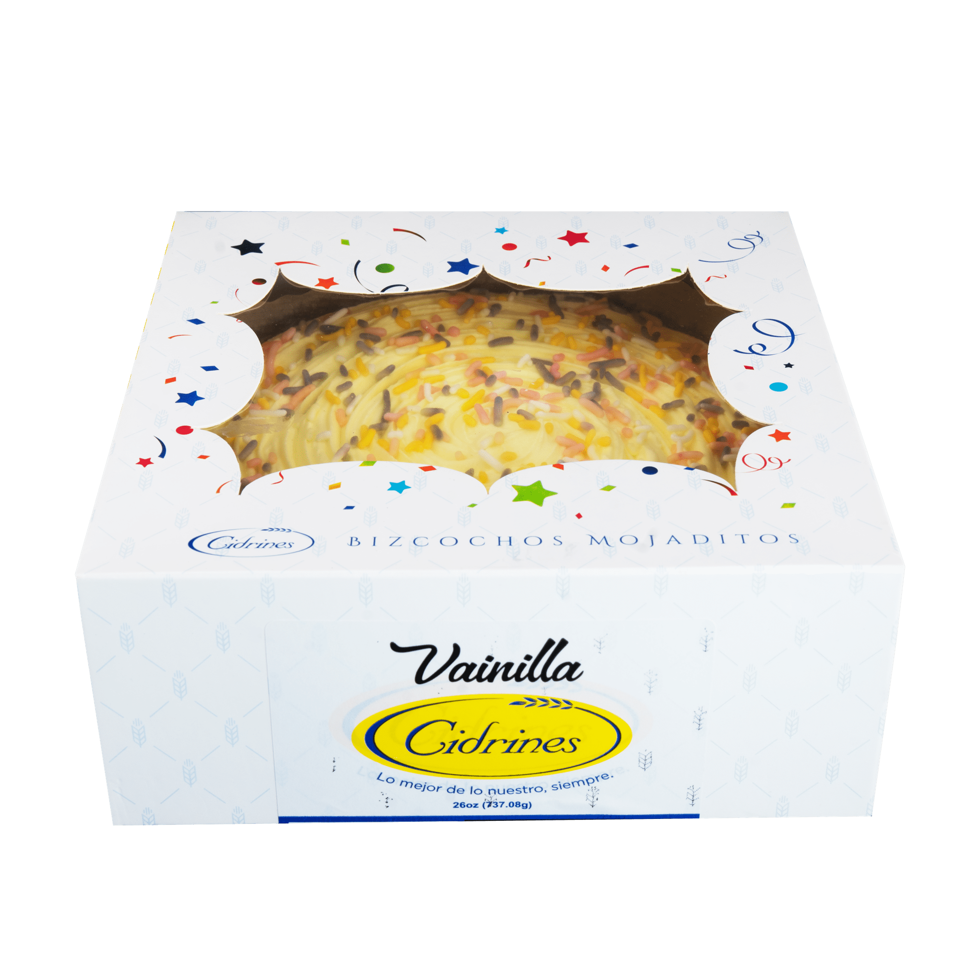 Los Cidrines Bizcocho Mojadito Vainilla, Fresh