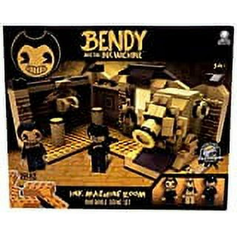 Basic Fun Bendy and The Ink Machine Room Scene Set - 256 Piece for