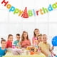 thumbnail image 5 of Billuyoard 1 Uds. Conjunto de tarjeta de papel dorada de 6,5 pies, cartel de cumpleaños para fiesta de cumpleaños, letrero de feliz cumpleaños, Kits de decoración para fiestas Plata 6.5 pies, 5 of 6