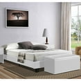 thumbnail image 5 of White Platform Queen Bed, 5 of 9