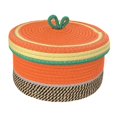 thumbnail image 1 of Cesta de Almacenamiento de Cuerda de Algodón Cesta de Almacenamiento Tejido para Juguetes de Cocina de Baño, 1 of 9
