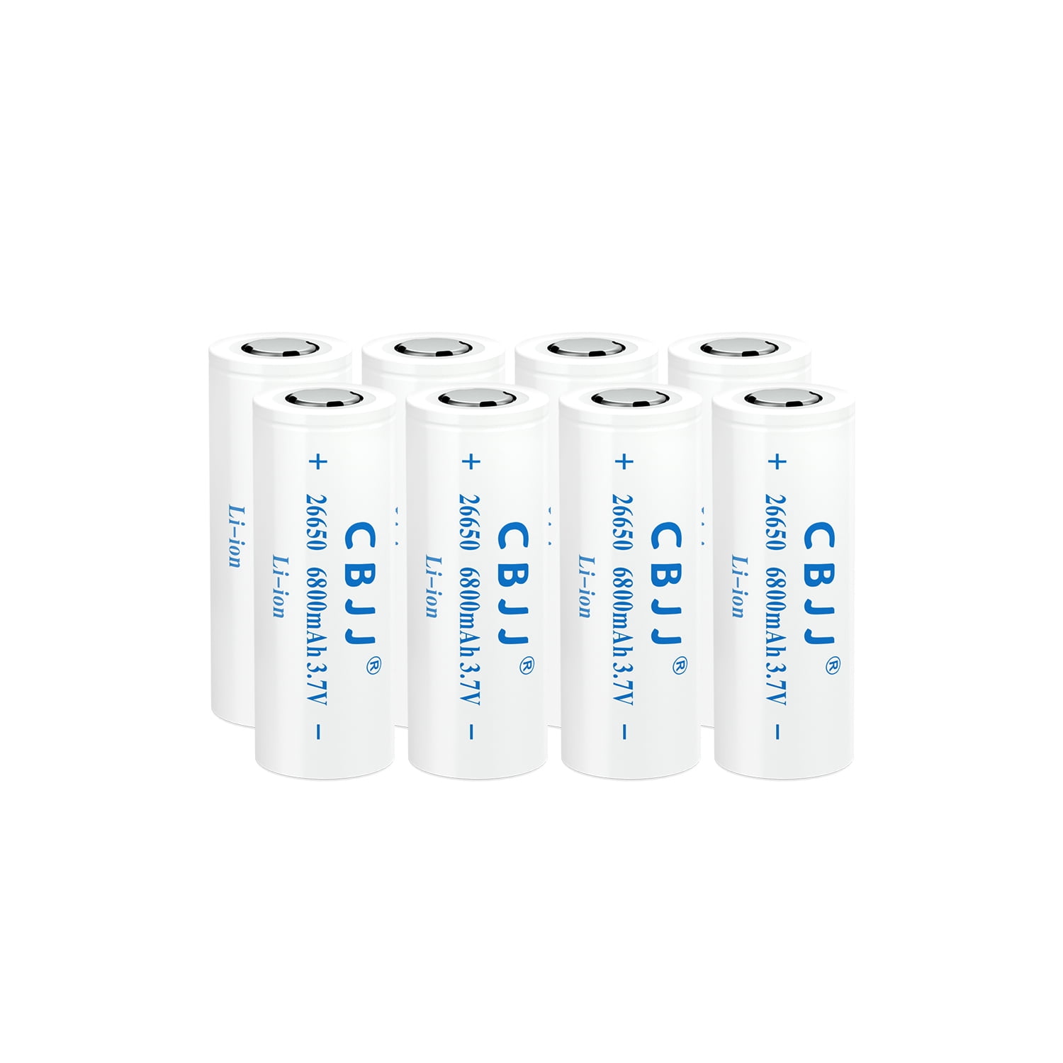 26650 Rechargeable Battery, 6800mAh High Capacity 3.7v Lithiumion