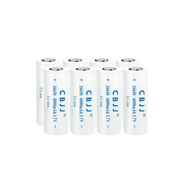 26650 Rechargeable Battery, 6800mAh High Capacity 3.7v Lithiumion