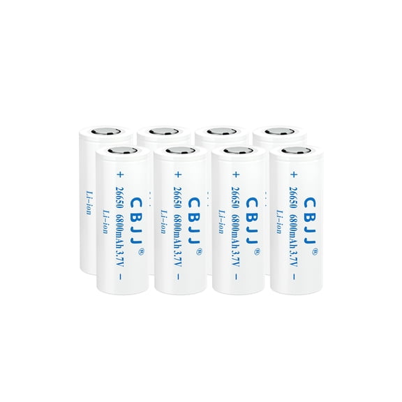 26650 Rechargeable Battery, 6800mAh High Capacity 3.7v Lithium-ion Rechargeable Batteries for Flashlight Ect