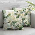 thumbnail image 3 of Shiartex  Eucalyptus Leaf Pillow Covers Watercolor Pillow Sage Green Leaf Pillow Covers Gold Leaves Modern Throw Pillows Cover Decor Gifts for Bed Couch Sofa Living Room, 3 of 5