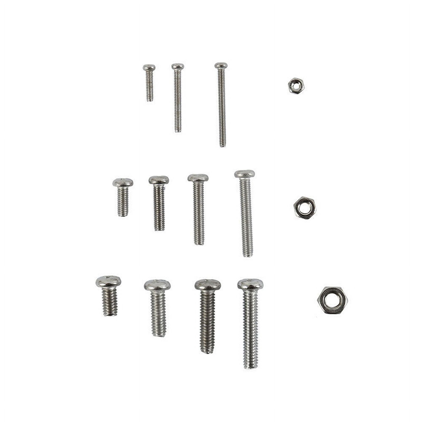 960Pcs/Set M2 M2.5 M3 Din7985 Gb818 Steel  Recessed Pan Head Screws  Screws Assortment Kit Hw028