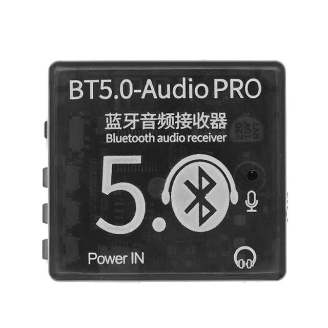 Inteprter Receptor de audio Bluetooth V5.0 Placa decodificadora de música estéreo Módulo amplificador de música portátil USB Electrónica miscelánea 3#