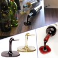 thumbnail image 2 of 2PCS Mini Wine Bottle Stand Red Gold Individuality Acrylic Spilled Holder Desktop Rack Ornament, 2 of 5